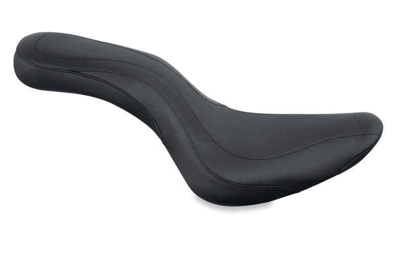 Yamaha Raider One-Piece Motorcycle Seat - Mustang Motorcycle - DayTripper 1PC - Black - `08-`17